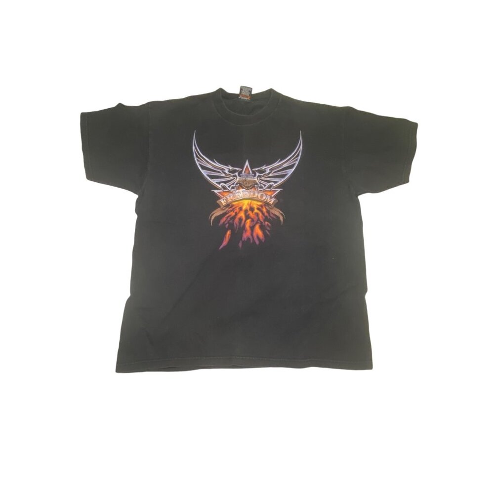 Harley-Davidson Freedom Albuquerque T-Shirt XL Black 100% Cotton - Picture 2 of 8